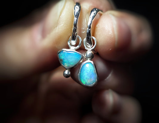 Pendientes Ópalos Australianos